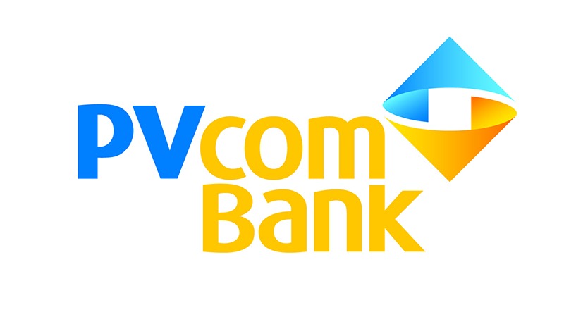 Tổng thể thiết kế logo của ngân hàng PVcomBank